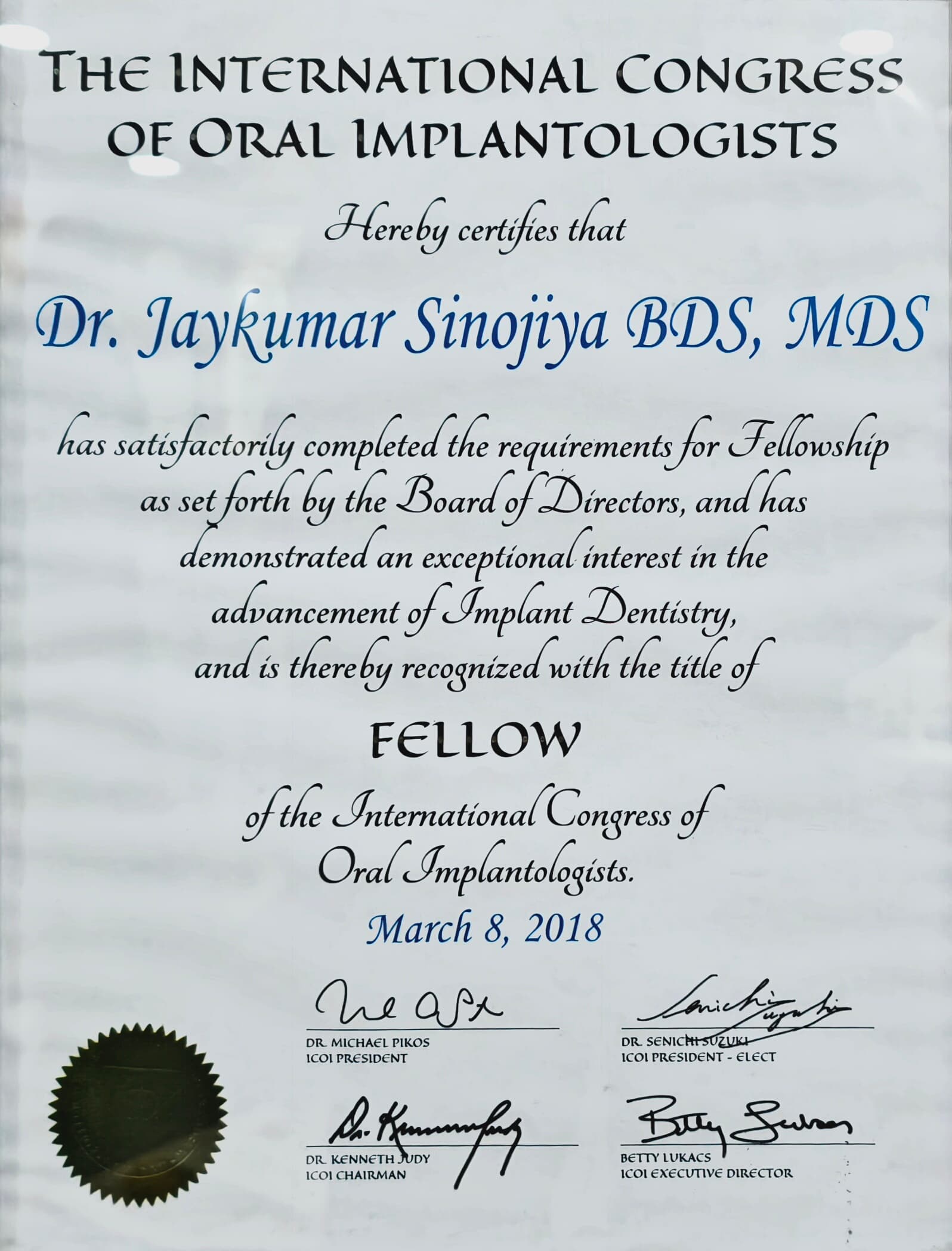 Certificate 11