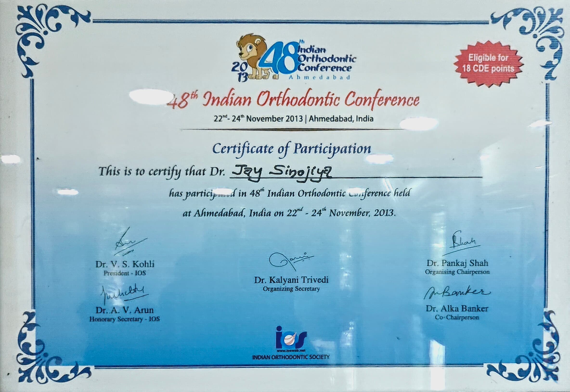 Certificate 16