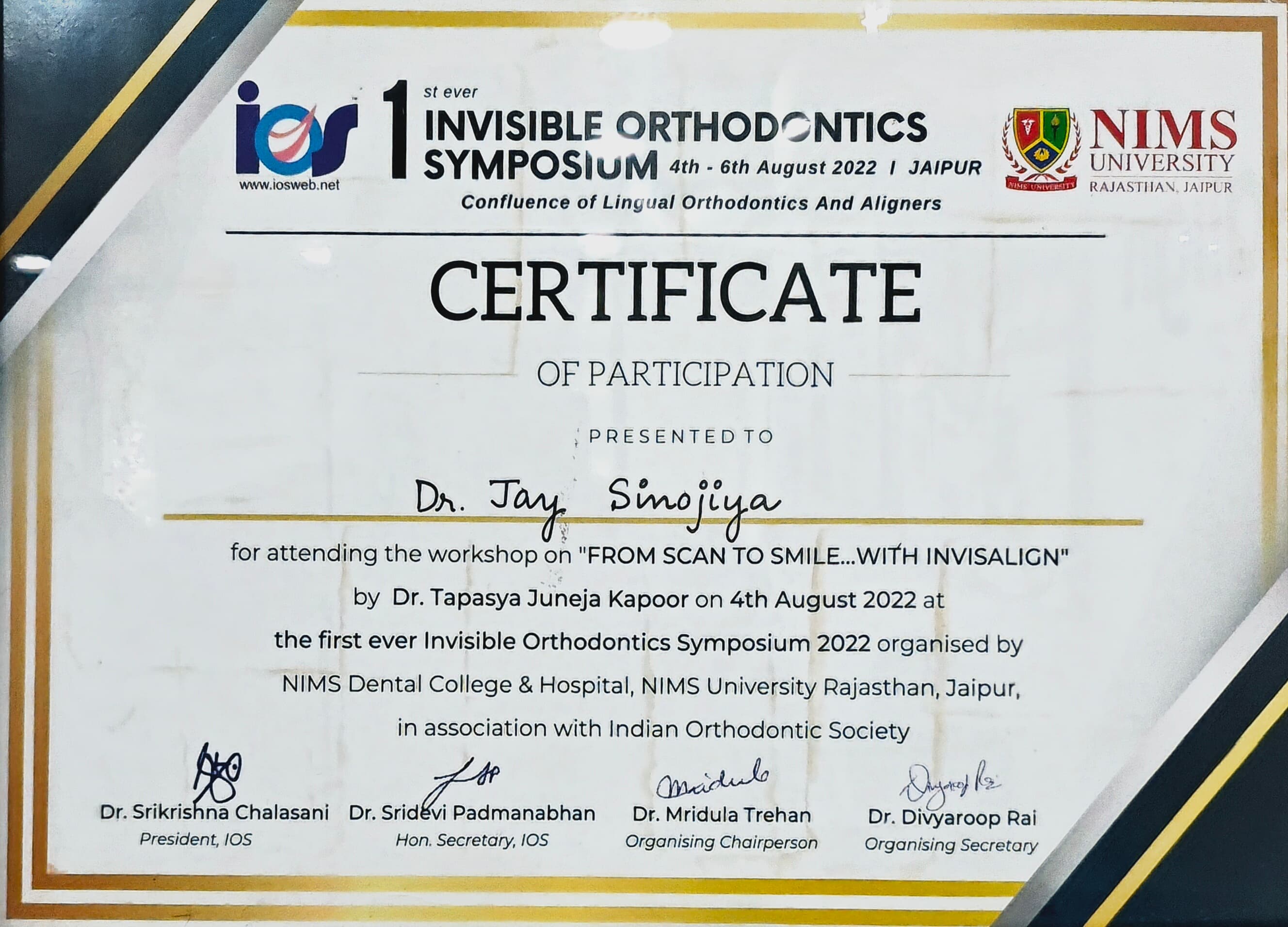 Certificate 20