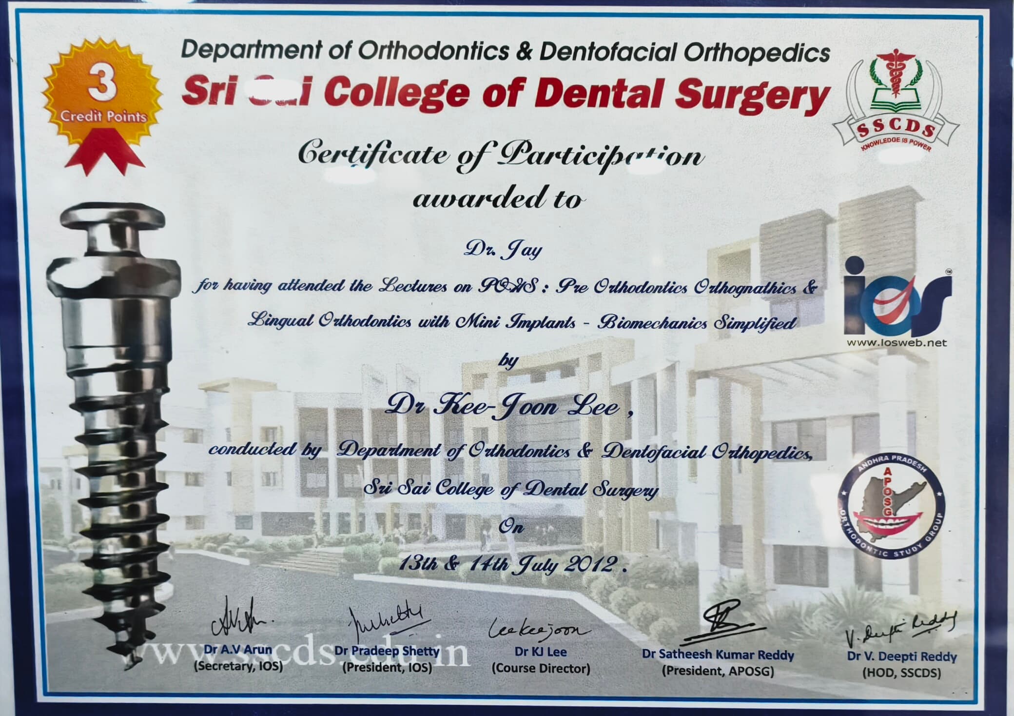 Certificate 23